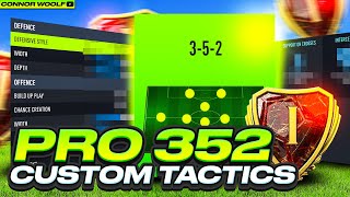 the BEST META 352 custom tactics on FIFA 22 🔥❄️ [upl. by Noyrb]