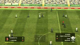 PES 2012 Online AC Milan vs Real Madrid [upl. by Blodget386]