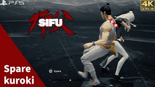 SIFU Spare Kuroki PS5 GAMEPLAY [upl. by Luapnoj711]