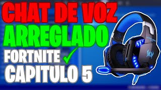 ✅COMO SOLUCIONAR BUG 🔊CHAT DE VOZ👈 PS4 XBOX PC💎EN FORTNITE OG 2024🍓 temporada 2 capitulo 5 [upl. by Mages380]