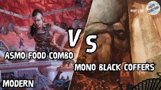 Asmo Food Combo VS Mono Black Coffers MTG Modern [upl. by Rusell14]