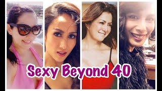 Top 10 Sexiest Pinay Celebrities Who are Over 40 Years Old [upl. by Niraj]