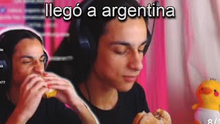 LA HAMBURGUESA DEL RUBIUS EN ARGENTINA [upl. by Newo224]