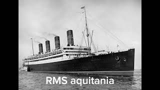 RMS aquitanias whistle [upl. by Ellissa]