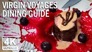 🍴 Virgin Voyages full dining guide — all the eats aboard Valiant Lady [upl. by Sucramat]