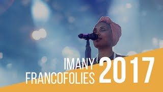 Imany  quotSave our soulsquot  Live  Francofolies de La Rochelle 2017 [upl. by Nehcterg]