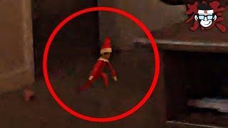 Elf on the shelf caught moving on CCTV CAMERA [upl. by Wickham959]