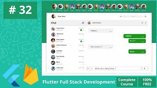 Display Text Messages  Whatsapp amp Facebook Messenger Clone App Android Studio Flutter FCM Tutorial [upl. by Faber]