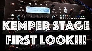 Kemper Profiler Stage First Look  Tone Junkie TV [upl. by Aceber]