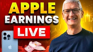 🔴WATCH LIVE APPLE AAPL Q4 EARNINGS CALL 5PM  NUMBERS ARE OUT [upl. by Larrisa]