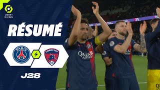 PARIS SAINTGERMAIN  CLERMONT FOOT 63 1  1  Résumé  PSG  CF63  20232024 [upl. by Reivaxe]