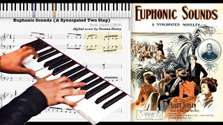 Euphonic Sounds by Scott Joplin 1909 Ragtime piano [upl. by Sachi]