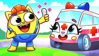 Canção da Ambulância  Músicas Divertidas para Crianças 😻🐨🐰🦁 e Cantigas de Ninar de Baby Zoo [upl. by Kathe385]