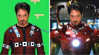 Iron Man Before amp After Special Effects [upl. by Naicad856]