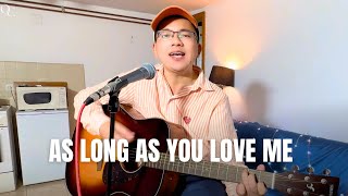 As Long As You love Me  Backstreet Boys Cover by Oliver Chuo [upl. by Anastasius]