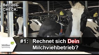 Rechnet sich DEIN Milchviehbetrieb 1 von 7 MilchviehbetriebsCheck mit Prof Langosch [upl. by Anitirhc534]