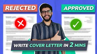 How to Write a Cover Letter for a Job Application [upl. by Haramat]