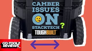 Cambering issue explained on ToughBuilt New StackTech rolling box toolstorage toughbuilt [upl. by Anelat]