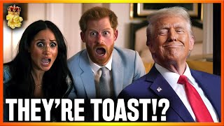 Donald Trump Wins Why Harry amp Meghan Should WORRY A Lawyer Reacts [upl. by Skvorak]