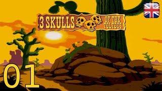 Fenimore Fillmore 3 Skulls of the Toltecs Remastered  0111  English Walkthrough [upl. by Yntirb]