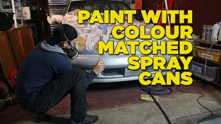 How To Paint Your Car with Colour Matched Spray Cans [upl. by Ahsha]