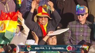 ELIMINATORIAS  BOLIVIA VS COLOMBIA Resumen [upl. by Nrehtak]