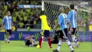 Colombia 1 Argentina 2  Eliminatorias al mundial 2014 [upl. by Nagad]