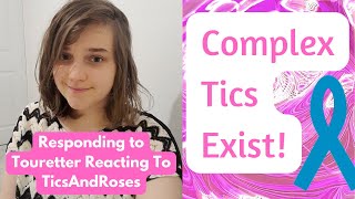 Ticcer Responds To quotGuy With Real Tourette’squot Reacting To Tics amp Roses 🌹 [upl. by Okihsoy]