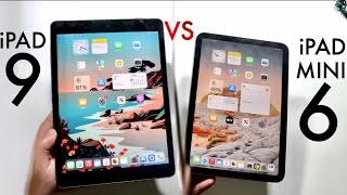 iPad 9th Generation Vs iPad Mini 6 In 2023 Comparison Review [upl. by Rice413]