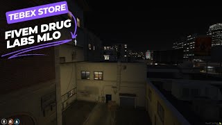 Fivem Drug Labs MLO  Interior amp map for Roleplay  Tebex MLO shop [upl. by Marella]