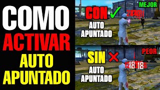 🤔COMO ACTIVAR EL AUTO APUNTADO EN LA NUEVA ACTUALIZACIÓN DE FREE FIRE EN TODOS LOS DISPOSITIVOS 🔥 [upl. by Ciccia]