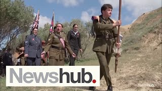 Its surreal Descendants of NZs Māori Warriors remember the Anzacs at Gallipoli  Newshub [upl. by Cychosz]