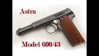 Astra Model 60043 Field Strip [upl. by Cristie]