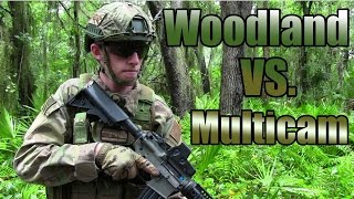 Camo Vs Camo  Woodland Vs Multicam [upl. by Stearns]