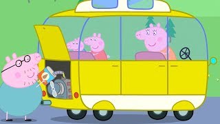 Peppa Pig Nederlands Compilatie Nieuwe Afleveringen ⭐ Camperbus ⭐ Tekenfilm  Peppa de Big [upl. by Tloc246]