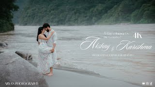 Best Pre Wedding Shoot Rishikesh 2024  4K Video Uttarakhand  Akshay amp Karishma  Aryan Photography [upl. by Retloc]