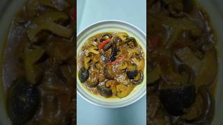 button mushroom recipe 👌🏻🔥shorts cooking shortsfeed food [upl. by Ymassej652]