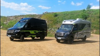 4x4 Camper Offroad Weekend HYMER MLT 570580 CrossOver amp Grand Canyon S [upl. by Niuqram]