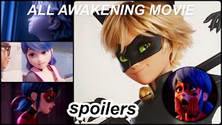 ALL of the awakening miraculous ladybug movie spoilers till now [upl. by Aizahs]