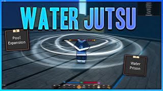 Water Jutsu Showcase  Bloodlines ROBLOX [upl. by Elery]