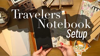 Travelers Notebook Setup [upl. by Aivle]