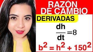 La DERIVADA como RAZÓN de CAMBIO  2 [upl. by Atteroc]