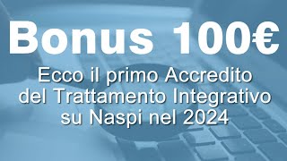 UFFICIALE Pagamento del Trattamento integrativo su Naspi a Febbraio 2024 [upl. by Doelling]