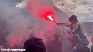 Ajax supporters demonsteren op het Leidseplein [upl. by Catha]