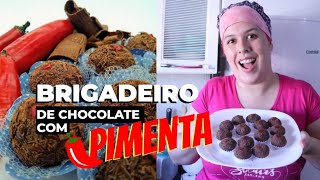 BRIGADEIRO DE CHOCOLATE COM PIMENTA PRÃTICO E SUPER LUCRATIVO [upl. by Reiche]