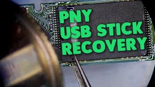 PNY 64GB flash drive recovery  straight from the memory chips [upl. by Falzetta]