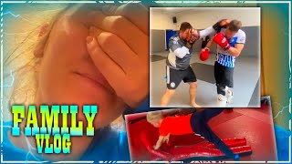 FAMILIEN VLOG beim TRAINING🥊🥊 Kevin Pannewitz [upl. by Airyk]