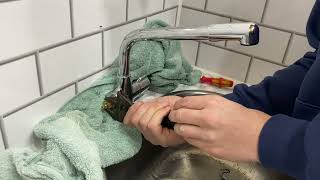 Pegler Dualflow Tap CD551  how to remove the ceramic cartridge repair dripping tap tapmagician [upl. by Beesley]