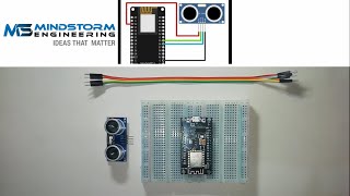 Lab  6  IoT With Nodemcu ESP8266  HCSR04 Ultrasonic Sensor UrduHindi [upl. by Stila]