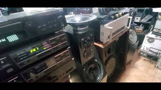 JBL L 200 amp PHILIPS CD PLAYER 350 POWER AUDIOFILO PERREAUX PRE ELECTROCOMPANIET HIEND MUSICA  TOTO [upl. by Aicertal]